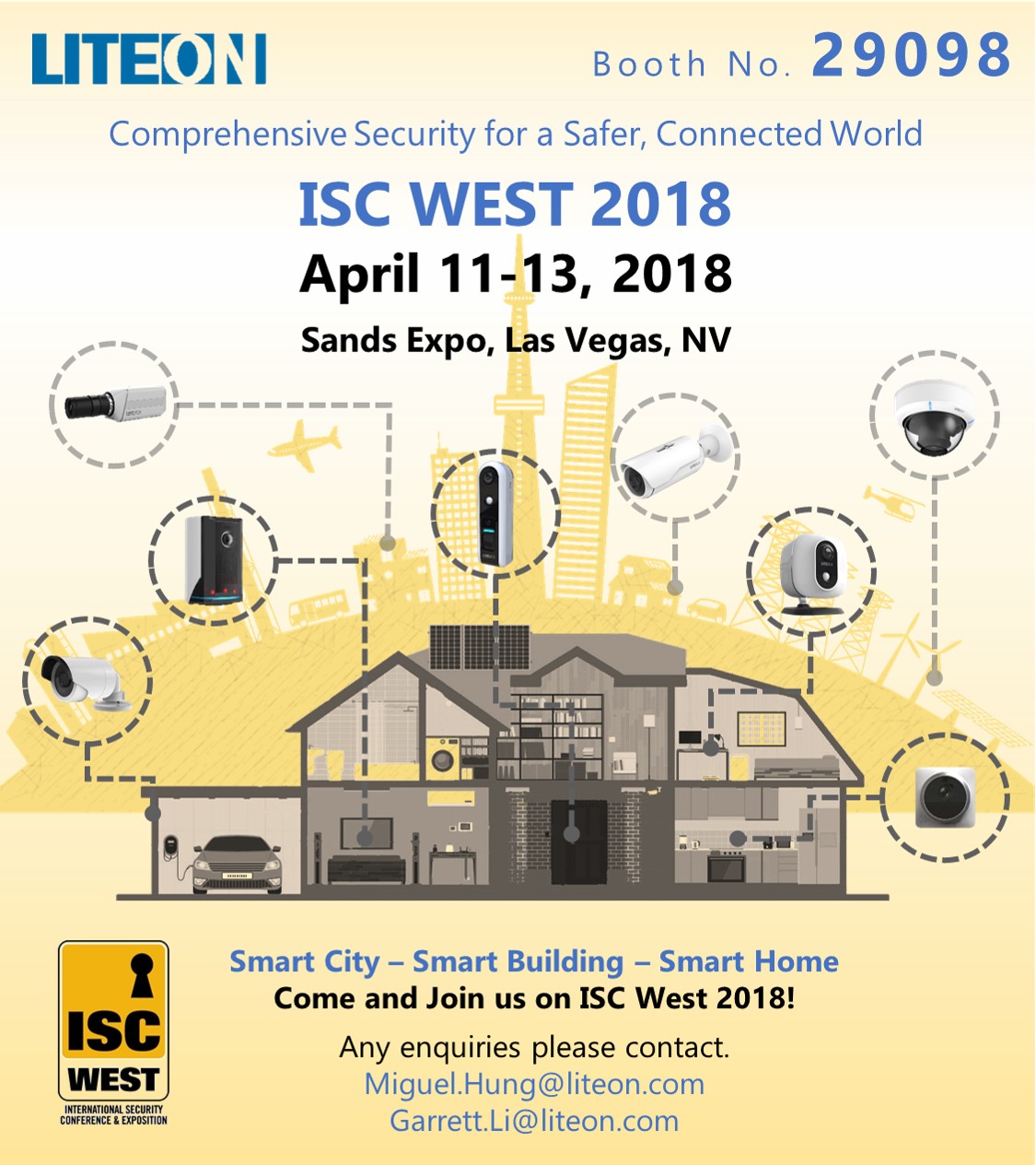 光寶科技洞見國際智能監控發展走勢 雙線布局突圍ISC West 2018